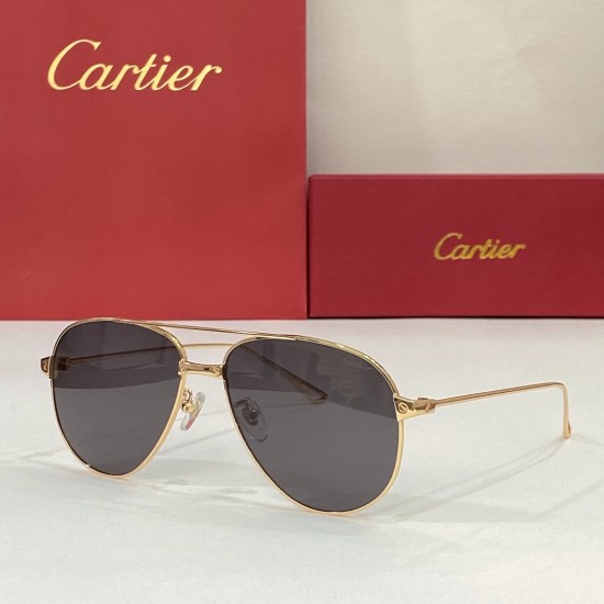 cartier ESW00559  Sunglasses Woman 2023 Polycarbonate One-pieces Apparel Accessories Luxury Sunglasses Anti-reflective UV400 Polarized Men's Glass