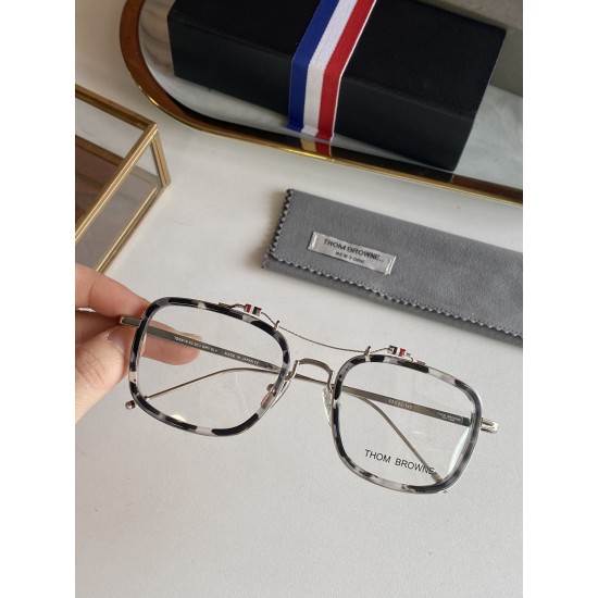 THOM BROWNE TBS816  fashion square ladies sunglasses classic brand design square men's glasses UV400 large frame driving sunglasses