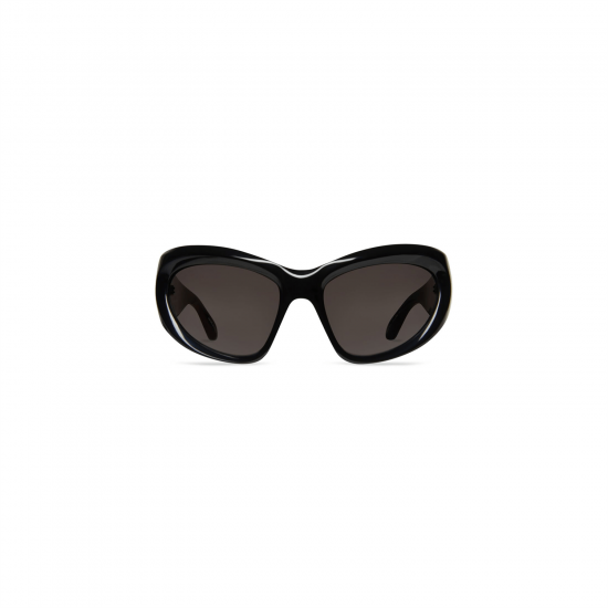 Balenciaga BB0228S Wrap D-Frame Sunglasses