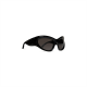 Balenciaga BB0228S Wrap D-Frame Sunglasses