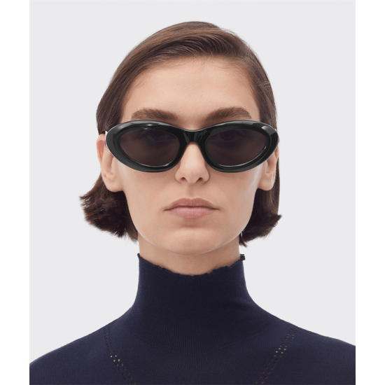 Bottega Veneta BV1032S Bombe Round Sunglasses