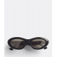 Bottega Veneta BV1032S Bombe Round Sunglasses