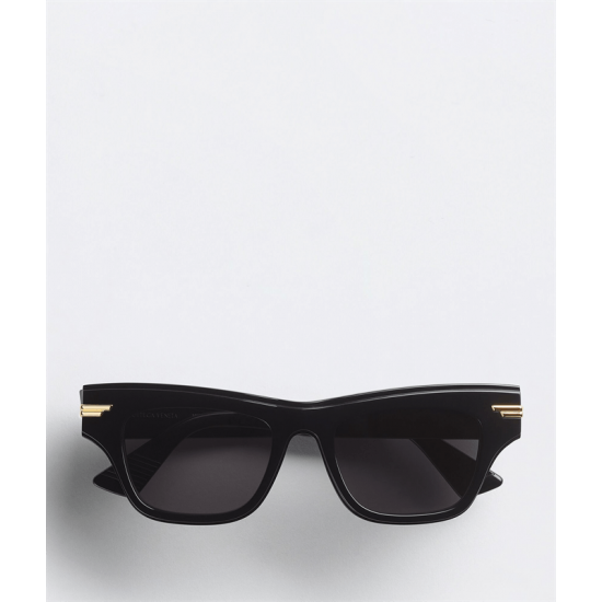 Bottega Veneta BV1122S Mitre Acetate Cat Eye Sunglasses