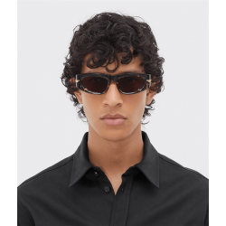 Bottega Veneta BV1144S Classic Acetate Oval Sunglasses