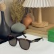 Bottega Veneta BV1160S Classic Acetate Square Sunglasses