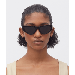 Bottega Veneta BV1176S Angle Acetate Cat-Eye Sunglasses