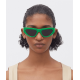 Bottega Veneta BV1176S Angle Acetate Cat-Eye Sunglasses