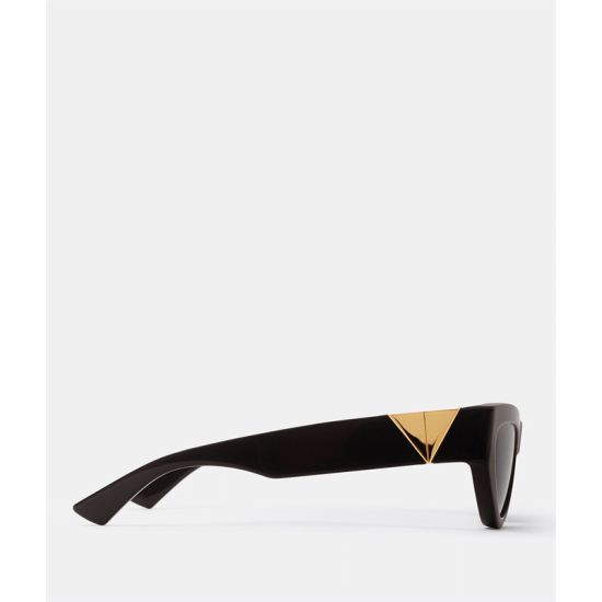 Bottega Veneta BV1176S Angle Acetate Cat-Eye Sunglasses