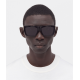 Bottega Veneta BV1178S Angle Acetate Square Sunglasses