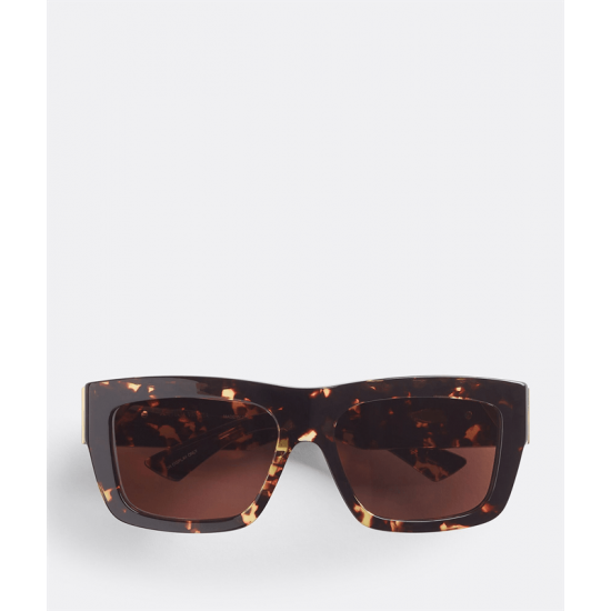 Bottega Veneta BV1178S Angle Acetate Square Sunglasses