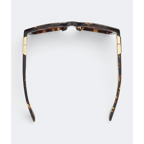 Bottega Veneta BV1178S Angle Acetate Square Sunglasses