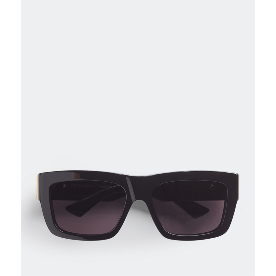 Bottega Veneta BV1178S Angle Acetate Square Sunglasses