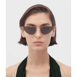 Bottega Veneta BV1186 Turn Cat-Eye Sunglasses