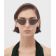 Bottega Veneta BV1186 Turn Cat-Eye Sunglasses