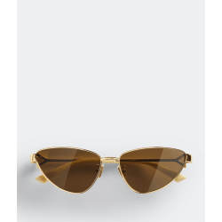 Bottega Veneta BV1186 Turn Cat-Eye Sunglasses