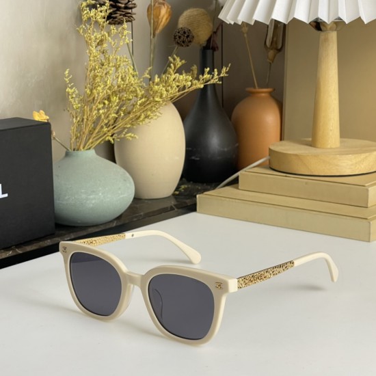 Chanel 2023 New Style Women's Square Sunglasses #CH8016