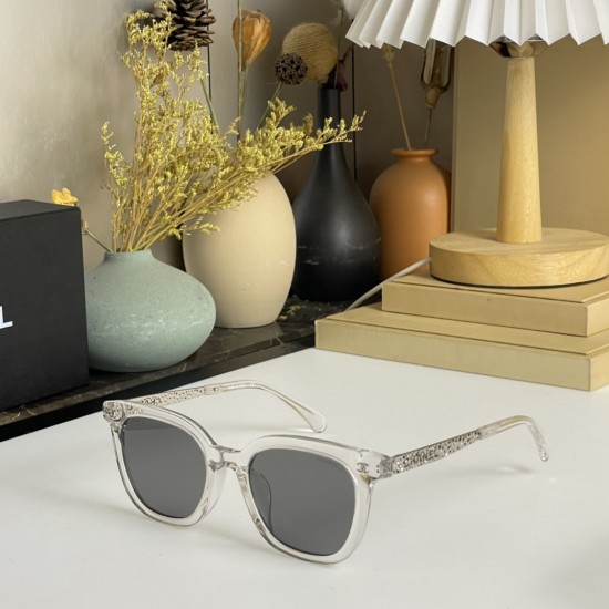 Chanel 2023 New Style Women's Square Sunglasses #CH8016