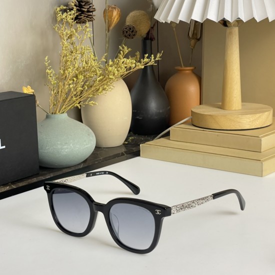 Chanel 2023 New Style Women's Square Sunglasses #CH8016