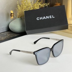 Chanel 2023 New Style Women's Square Sunglasses #CH8017