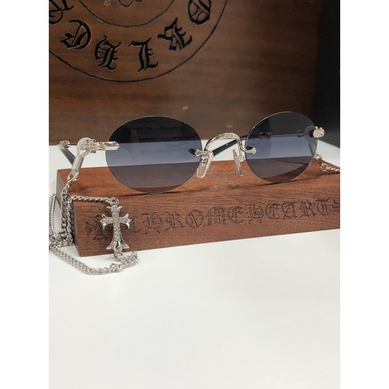 Chrome Hearts Pills III Rimless Sunglasses