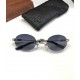 Chrome Hearts Pills III Rimless Sunglasses