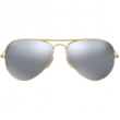 Matte Gold/Polarized Dark Grey Mirror 