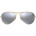 Matte Gold/Polarized Dark Grey Mirror