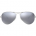 Matte Silver/Polarized Dark Grey Mirror