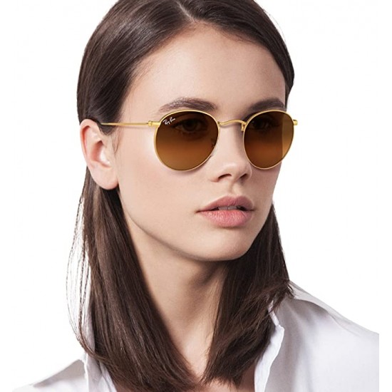 Ray-Ban RB3447 Metal Round Sunglasses